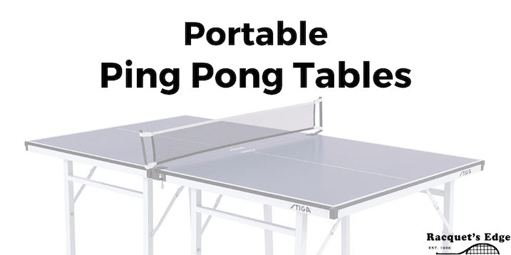 Best Portable Ping Pong Tables
